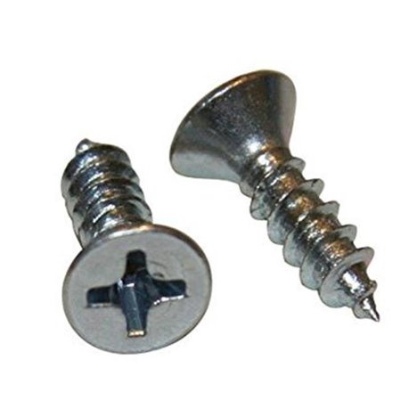 TENN TEX Tenn Tex TNB 350 6 x 0.5 in. Screw Glass Door Retainer Clips & Inserts 50 per Bag TNB 350